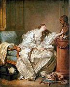 Jean-Baptiste Greuze The Inconsolable Widow oil painting reproduction
